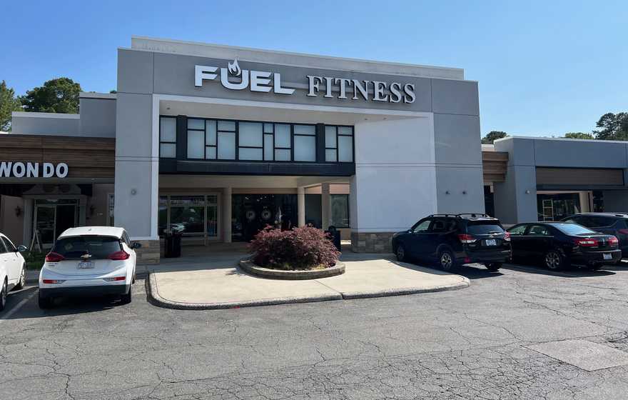 Building facade of Fuel Fitness Durham