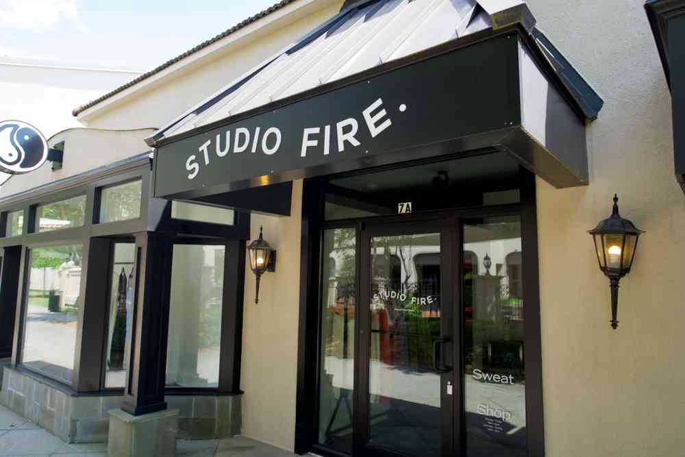 Exterior of Studio Fire Fitness